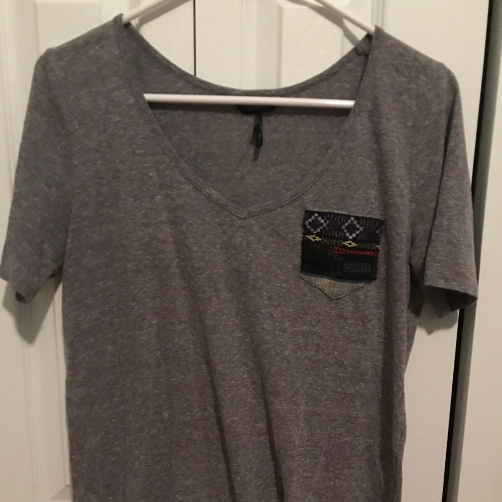Nollie Shirt with Patterned Pocket
